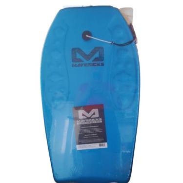 Imagem de Prancha Surf Bodyboard Grande c/ leash ATÉ 50KG Mavericks (Azul)