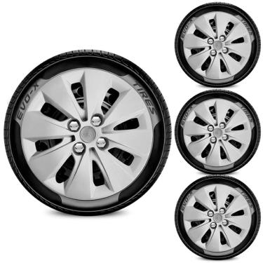 Imagem de Jogo Calota 4x100 Aro 14 Design Saveiro Compatí Volkswagen
