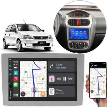 Imagem de  Kit Multimídia MP5 Chevrolet Corsa 2002 a 2012 7 Pol Android Auto Car