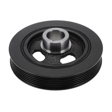 Imagem de Hihaha No.2312425000 Polia de cambota de balanceador harmônico do motor para Dodge Journey 2009-2020 Polia de balanceador harmônico polia de manivela 6 sulcos durável