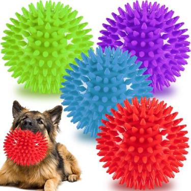 Imagem de Etiquetas de Brinquedo para Cães Heavy Duty - Bolas de 4,5 Polegadas c