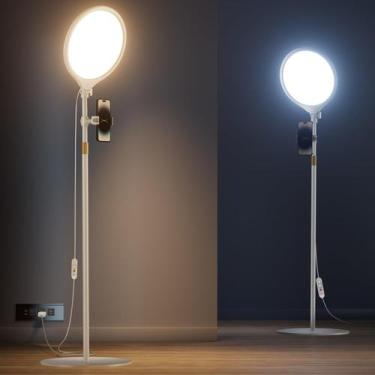 Imagem de Ring Light Vimose 10,5 Polegadas com Suporte para Celular - Branco