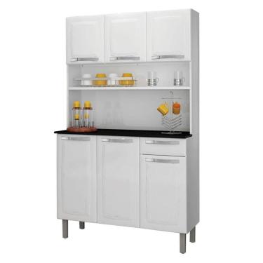 Imagem de Armário Compacto Itatiaia Rose 6 Portas 1 Gaveta