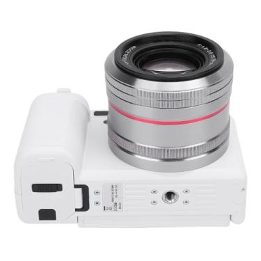 Imagem de Câmera Digital de 5k 64MP, Câmera de Vídeo Digital Portátil, Com 12x Zoom óptico 3.2in Flip Touch Screen WDR Anti Shake para Transmissão Ao Vivo, Conferências de Fotografia de