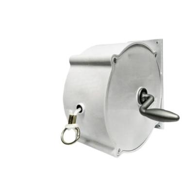 Imagem de Varal Retratil Parede Recolhível Retrátil Roupa 30mt + Ganchos(Branco)