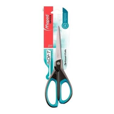 Imagem de Tesoura 21 cm maped essencials deco assimetrica , VERDE