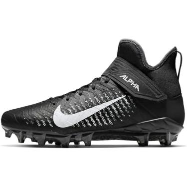 Imagem de Nike Chuteira masculina Alpha Menace Pro 2 Mid Football, Preto/branco, 8.5