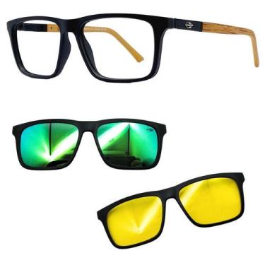 Imagem de Oculos Mormaii 6112 Swap 4 AFL Com 2 Clipons Verde e Nortuno, Afl