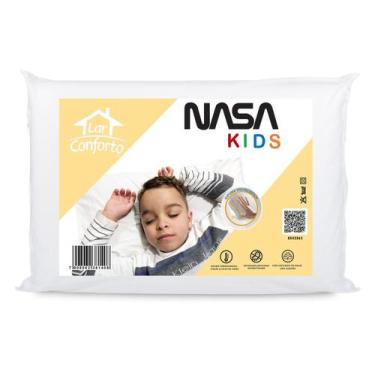 Imagem de Travesseiro Nasa Kids 100% Viscoelástico 9cm Altura - Lar Conforto