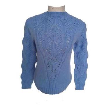 Imagem de Suéter Blusa De Frio Tricot Modal Premium Inverno Quentinho-Feminino
