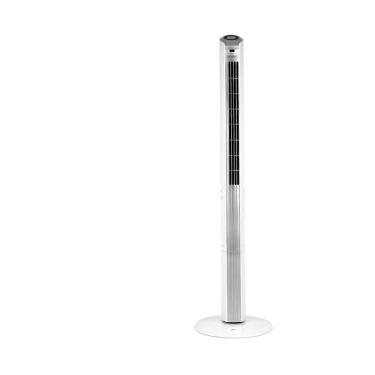 Imagem de Ventilador de Torre Spirit TS1200 com 3 Velocidades, Função Oscilante e Controle Remoto – Branco 