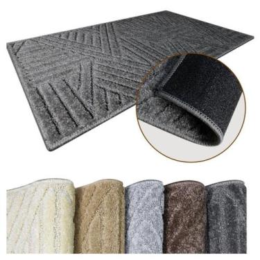 Imagem de 2 Tapete Antiderrapante Grande Soft Antimofo Tr Js 50X100 Vr - IDEALIZ