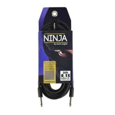 Imagem de Cabo guitarra ninja p10 30ft 9,15m - santo angelo