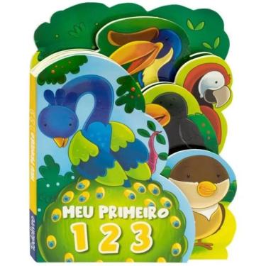 Imagem de Divertido Livrinho Infantil Para Explorar: Meu Primeiro 123 Capa Dura Todolivro
