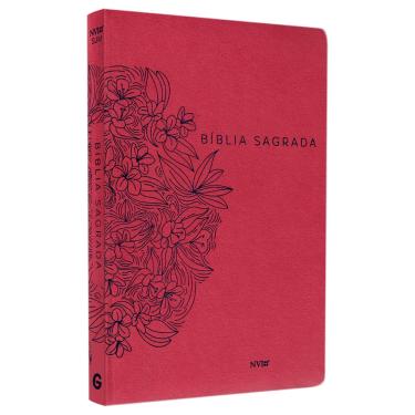 Imagem de Bíblia Sagrada Slim Nvi Letra Maior Capa Luxo Nude