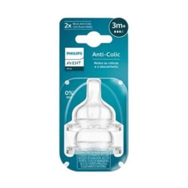 Imagem de Avent Kit Bico de Mamadeira Classica com 2 Unidades 3M+ - Philips Aven