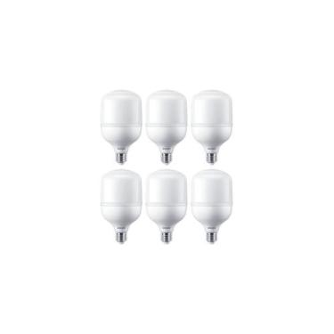Imagem de Kit 6 Lâmpadas LED E27 Bulbo Philips 2800lm Luz Fria 24W, Fria, 24W