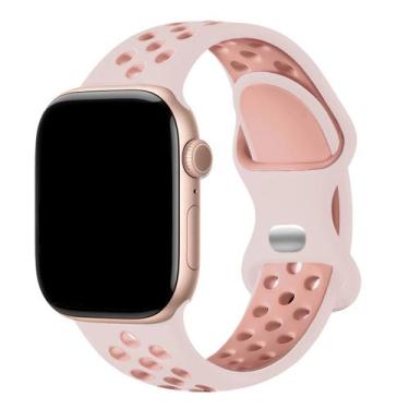 Imagem de Pulseiras Silicone Furos Compatível com Apple Watch - Baú do Viking, R