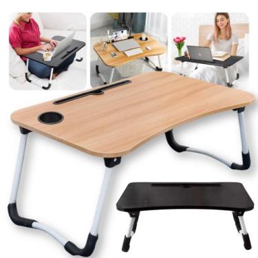 Imagem de Mesa Portatil Notebook Trabalhar Em Casa Pratica Estudo - SWIFT Ecomme