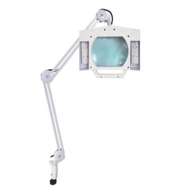 Imagem de Lupa luminária quadrada bivolt para maca biotron para estetica, clinic