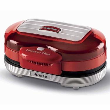Imagem de Burguer Grill Elétrico Retro Party Time Ariete Vermelho 127v