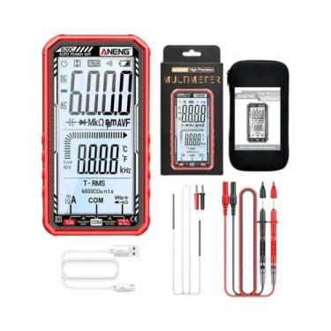 Imagem de 6000 Contagens ANENG 620C Multímetro Digital AC Tensão Corrente Tester