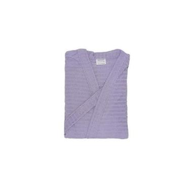 Imagem de Roupão Atoalhado Adulto Briza Lilas 4008 Tamanho M