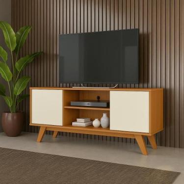 Imagem de Rack Estante Multifuncional Para Sala de Estar com Prateleira, Porta O