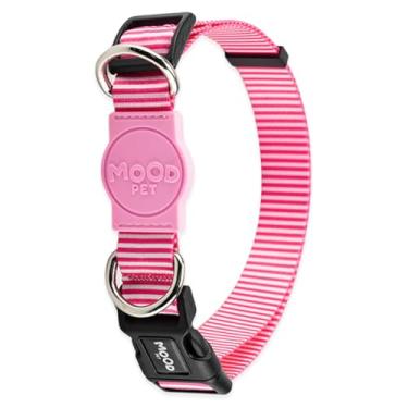 Imagem de Mood Pet Coleira Para Cachorro Cães Modelo Tradicional Tamanho Porte Grande Médio Pequeno (Queens, PP)