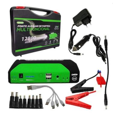 Imagem de Fonte Auxiliar de Partida Bateria Portátil Multifuncional Kp-tc07a+ - 