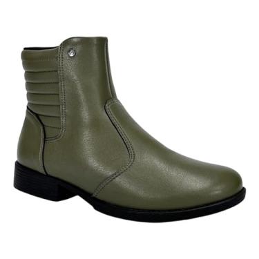 Imagem de Bota Piccadilly Leci Cano Curto 653012 Verde Militar