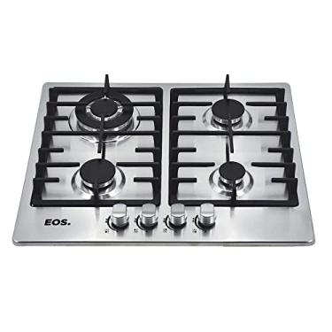 Imagem de Cooktop a Gás 04 Bocas Eos Ecg04 Inox Bivolt