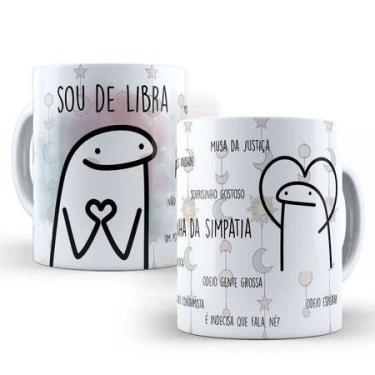 Imagem de Caneca Personalizada Porcelana Signos Signo Flork LIBRA FEMININA - loj