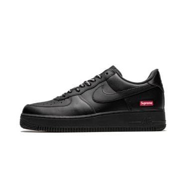 Imagem de Nike Air Force 1 Low Supreme - Mini Box Logo Black Mens Cu9225 001 - Size 7.5