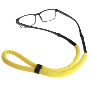 Imagem de Cordão Salva Óculos Flutuante Para Esportes Aquáticos JetSki cor:Amarelo