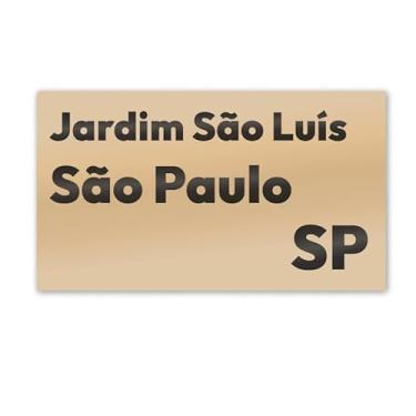 Imagem de Imã de Geladeira Jardim São Luís São Paulo MDF 7cm x 4cm