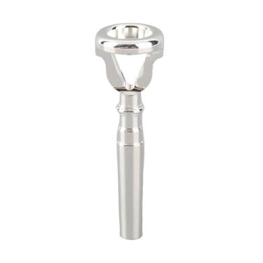 Imagem de Embouchure Trainer Lip Muscles Builder for Saxophone Trombone Clarinete Trompete Cornet com Design de Cobre Banhado a Prata