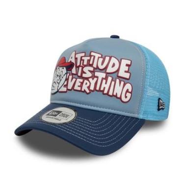 Imagem de Boné New Era 9Forty Aframe Trucker Attitude Is Everythin Masculino-Masculino