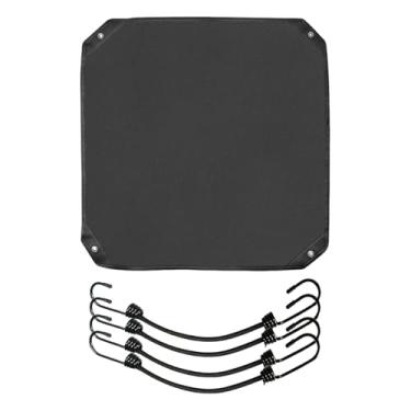 Imagem de XLWLLNJ Capa para ar-condicionado, peças de tecido Oxford, capa de malha superior universal com cordão para quintal, área externa, quintal externo, 71cmx71cm