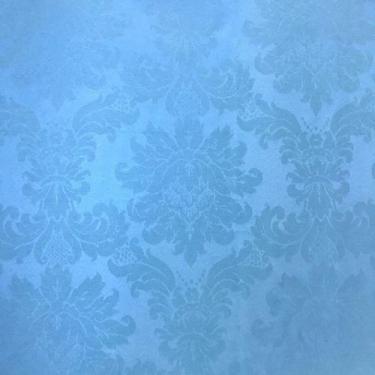 Imagem de Toalha de Mesa Redonda em Jacquard Medalhão Azul Bebê - 2,80m - Sua Ca
