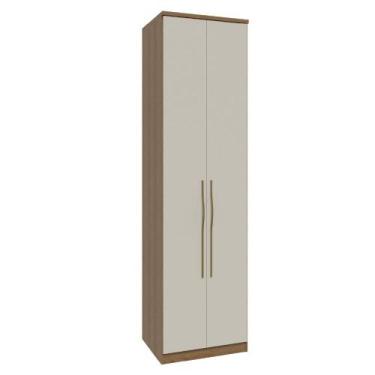 Imagem de Guarda Roupa Modulado 02 Portas com Prateleiras 234cm Setiba - Móveis 