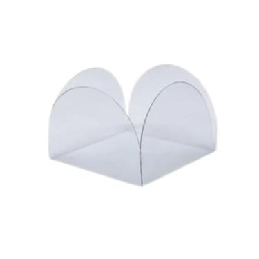 Imagem de Kit com 10 Pacotes Forminha M2 4 Pétalas Acetato 3x2cm C/ 50 Unidades Cada Total 500