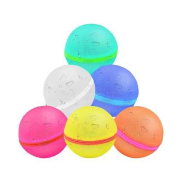 Imagem de Balões De Água Magnéticos De Silicone Reutilizáveis, Enchimento Rápido