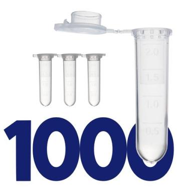 Imagem de Tubos de microcentrífuga Kashi Scientific 2mL Polipropileno x1000