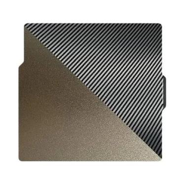 Imagem de Placa De Construção PEI Preta Lisa 257x257mm Para Impressora 3D Bambu 