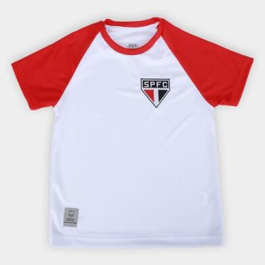 Imagem de Camiseta Infantil São Paulo Retrômania, Branco, G