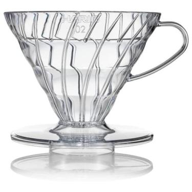 Imagem de Suporte para Filtro de Café V60.02 Acrilico com Colher Medidora de Caf
