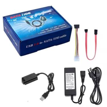 Imagem de Adaptador Conversor Usb 2.0  Ide Sata I E Sata Ii Albor