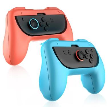 Imagem de Grip para Nintendo Switch 2/1 Joy-Con Lyvix 2025, pacote com 2