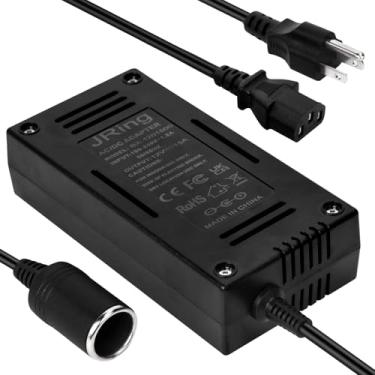 Imagem de JRing Conversor CA para CC 15A 110-220V 12V Adaptador de alimentação para isqueiro de carro para inflador de pneu a vácuo de carro e outros dispositivos de carro abaixo de 180W
